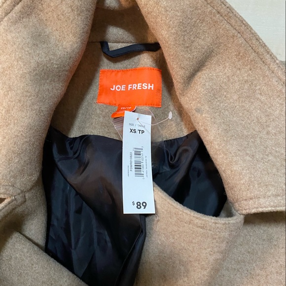 Joe Fresh pea coat XS - Picture 3 of 4